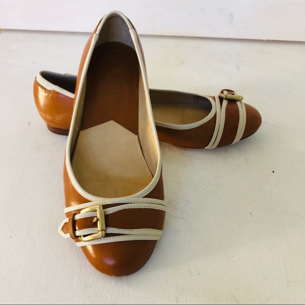 Michael Kors carmel buckle flats